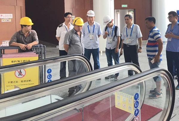 Elevator and escalator